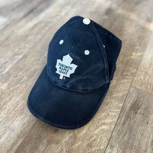 Toronto Maple Leafs Navy Baseball Hat - Corduroy Fabric